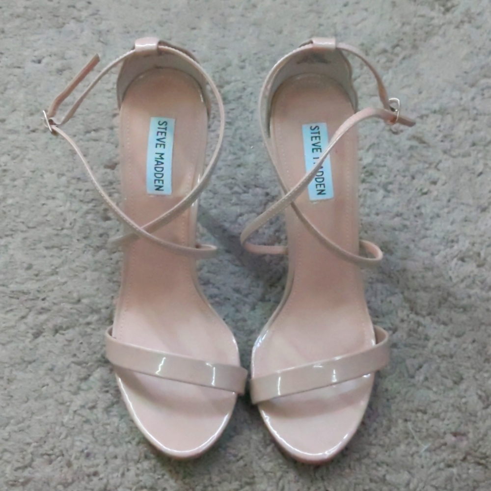 Tan Steve Madden Heels 9.5